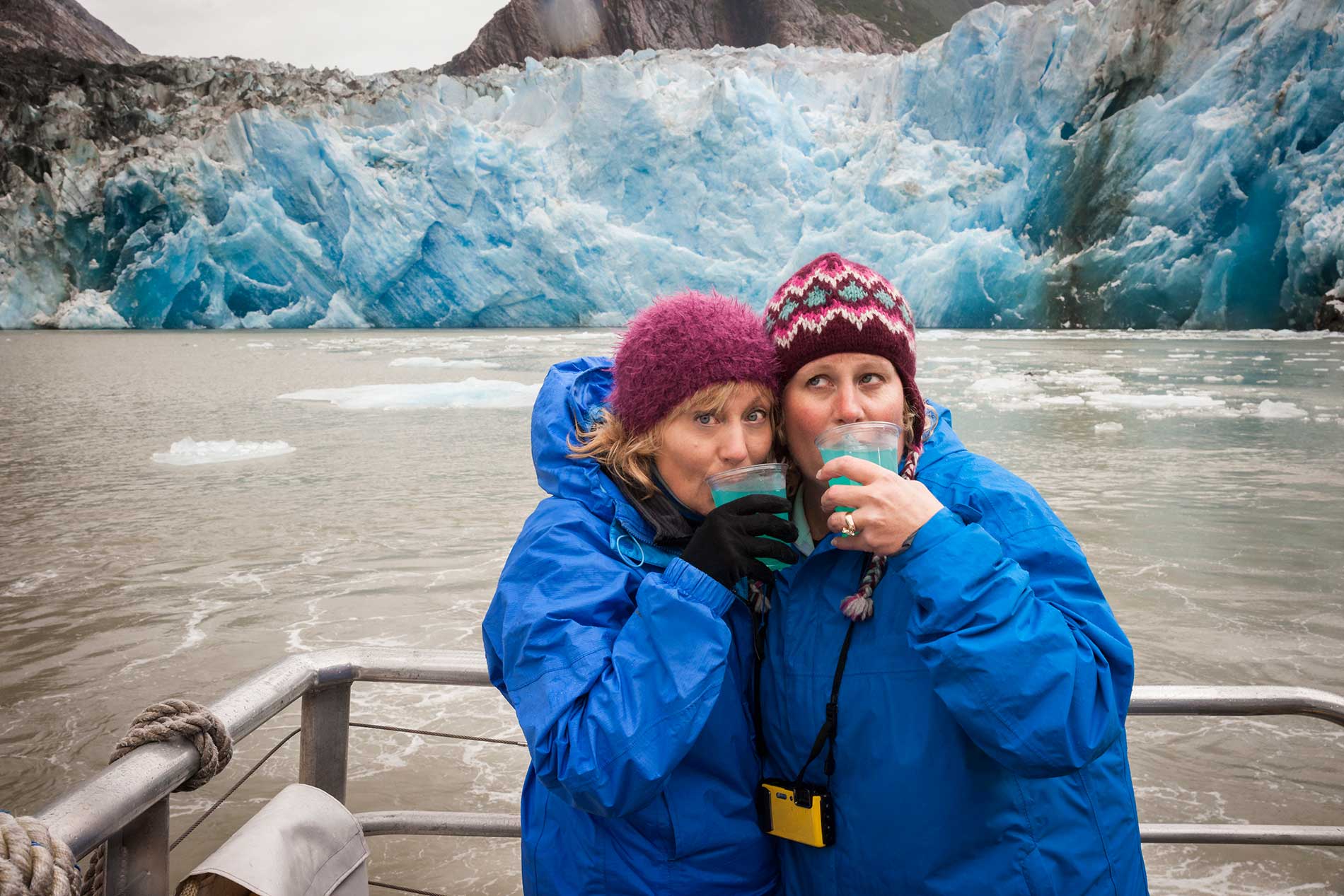 Cruise ship at sea — choosing between a cruise or escorted tour