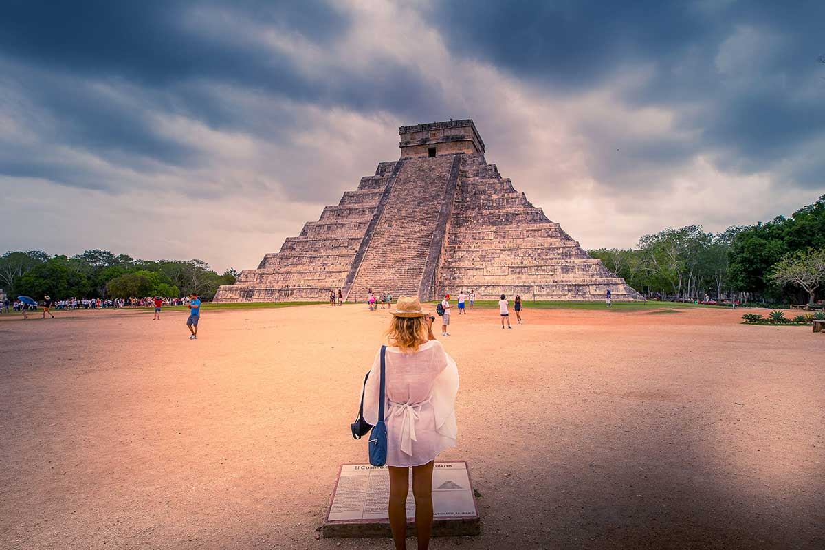 Mexico holidays from Australia — a Mayan pyramid at Chichen Itza