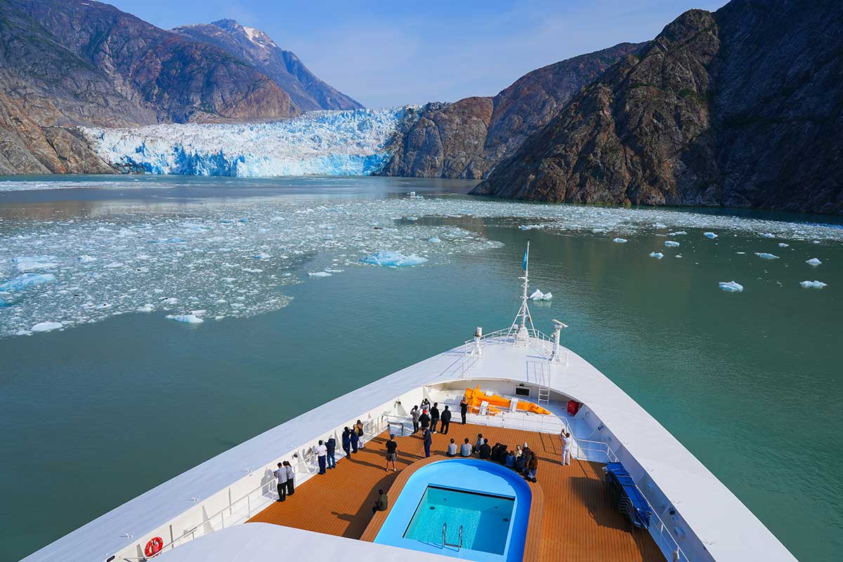 Alaska cruise — glaciers and Inside Passage