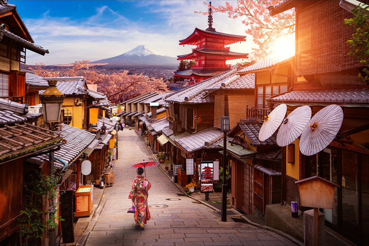 Japan escorted tour — Tokyo, Kyoto, and Mount Fuji