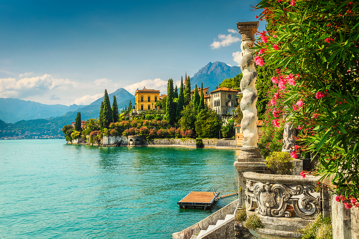 Italian Lakes honeymoon — Lake Como