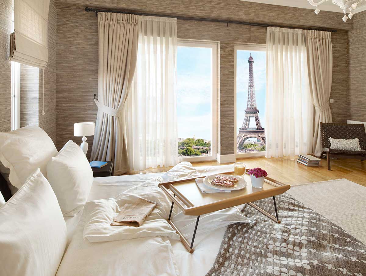 France luxury — Paris boutique hotel suite
