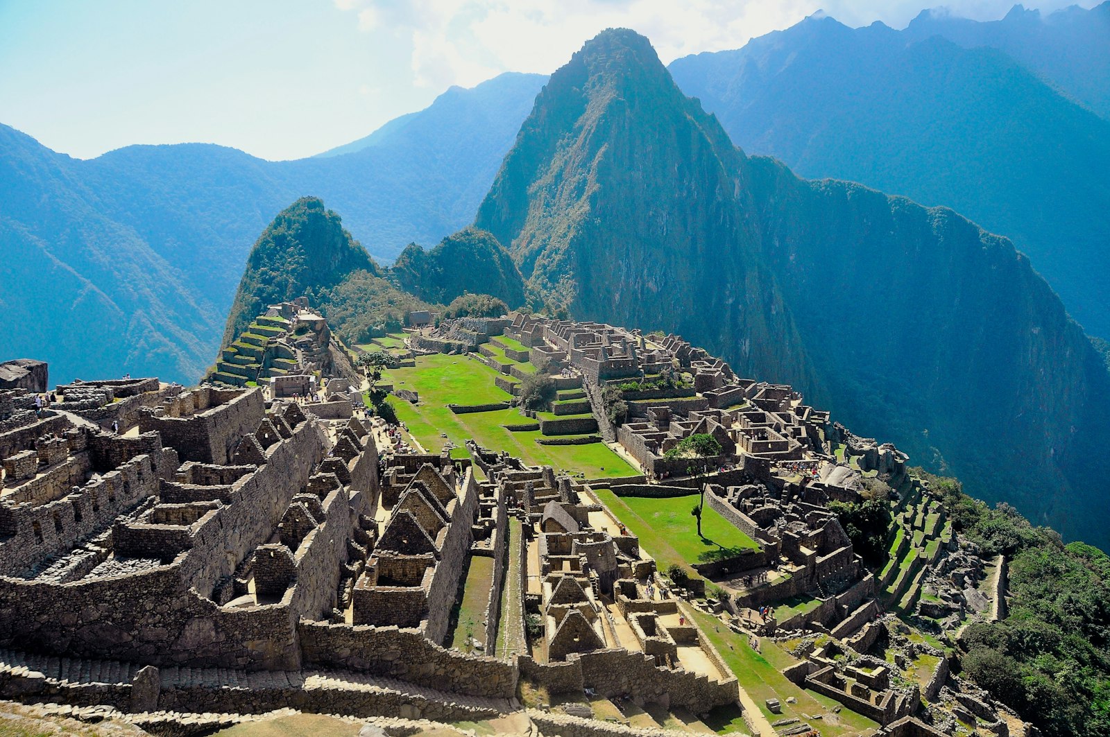 Inca Trail trek to Machu Picchu through the Andes, Peru
