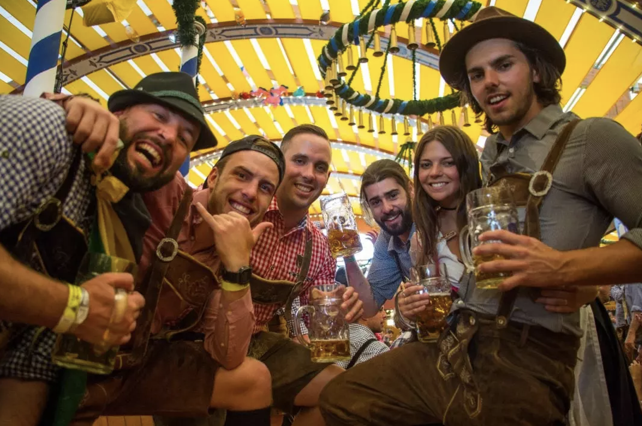 Ultimate Oktoberfest Adventure — campsite party and beer halls in Munich