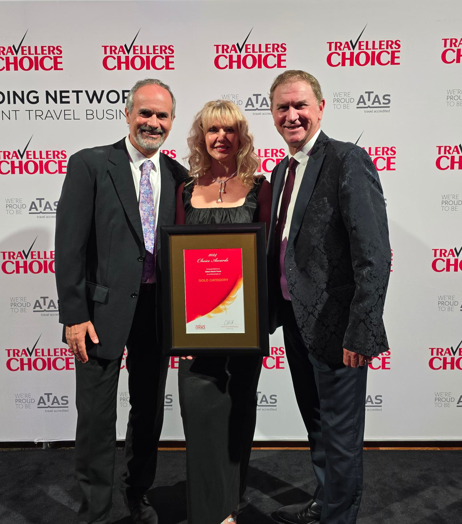Select World Travel — winner of Travellers Choice Most Outstanding Travel Agency Network 2021-2025 at the National Travel Industry Awards